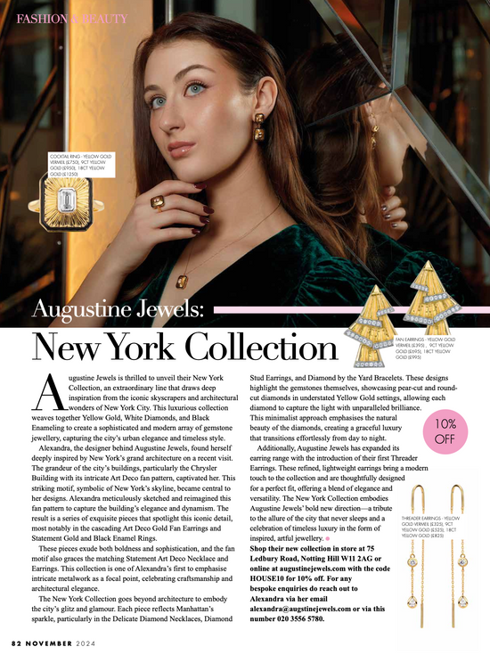 Press Feature For Our New York Collection