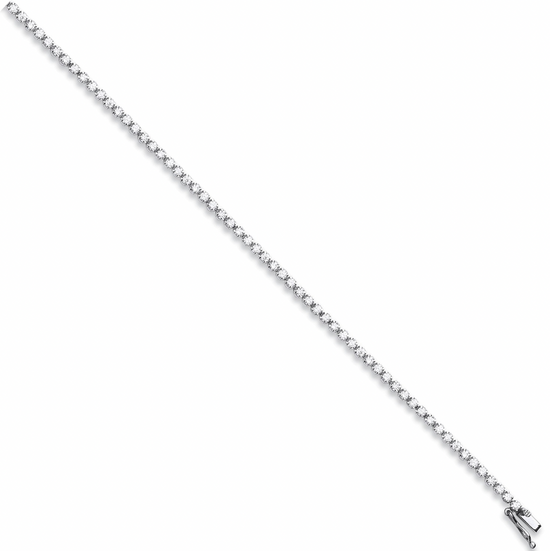 18ct White Gold 2.00ct Diamond Tennis Bracelet