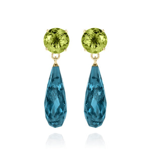 Luxury Silver & Gold Earrings | Augustine Jewels